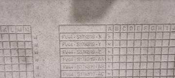 FORD KUGA II 2014 Z PŘEDNÍ NÁRAZNÍK