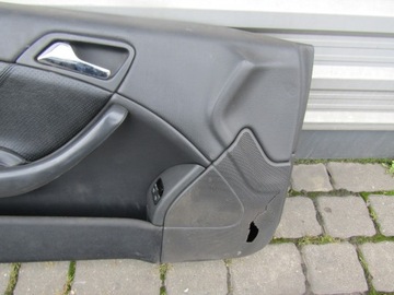 ( MERCEDES W203 КУПЕ ОБИВКА ДВЕРЕЙ L+R КОЖАНАЯ