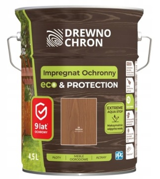 ЗАЩИТА ДРЕВЕСИНЫ ECO&PROTECT ОРЕХ 4,5л