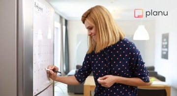 Ежемесячный планировщик без даты|40см| НА СТЕНЕ