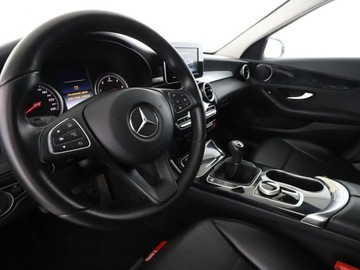 Mercedes Klasa C W205 2017 Mercedes C 180 Czujniki, Aut.klima, Navi, Skóra, zdjęcie 13