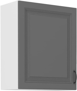 SZAFKA KUCHENNA STILO WISZĄCA 60X72 BIAŁY SZARY
