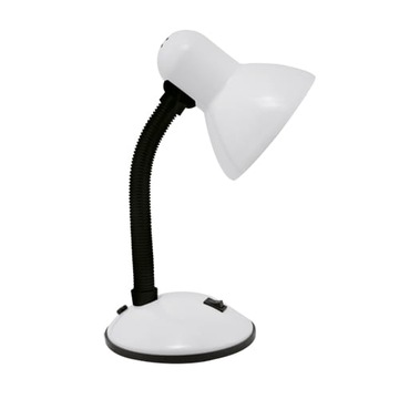 Lampka na biurko 40W biała TOLA E27 Ideus 02849