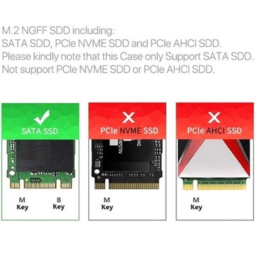 Твердотельный накопитель M.2 NGFF, 6 Гбит/с, отсек для накопителя USB3.0