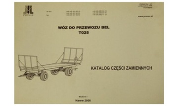 Katalog przyczepy PRONAR T025