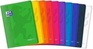 Зошит Oxford easyBook PP A4 60 аркушів у клітинку з полями, мікс, 1 шт.