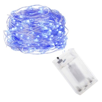 ПРОВОДНЫЕ ЛАМПЫ 100 LED MICRO BLUE 100LED