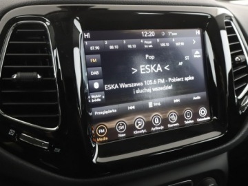 Jeep Compass II SUV 1.4 MultiAir 140KM 2019 Jeep Compass półskóra navi klima auto kamera i, zdjęcie 22