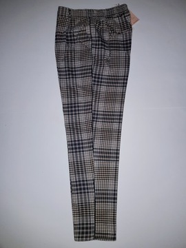 Spodnie cygaretki damskie chinosy S 36 + reserved
