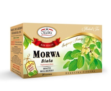 Herbata Ziołowa Morwa 20x2g Malwa