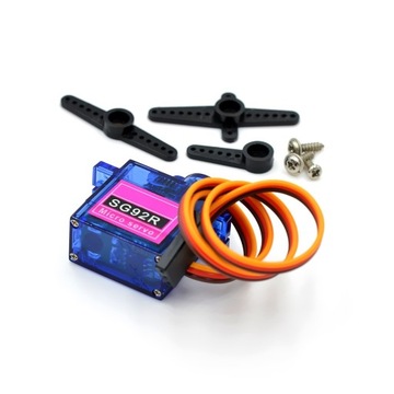 Сервопривод SG92R Carbon 9 г — 2,5 кг/см Arduino