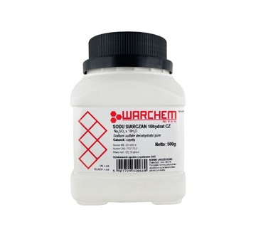 SIARCZAN SODU 10hydrat - czysty - 500g