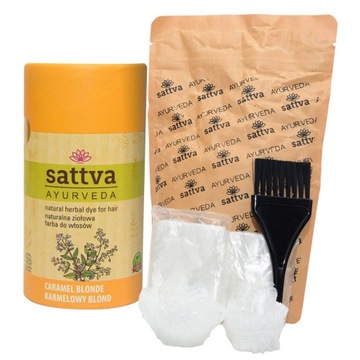 Sattva henna do włosów karmelowy blond 150 g