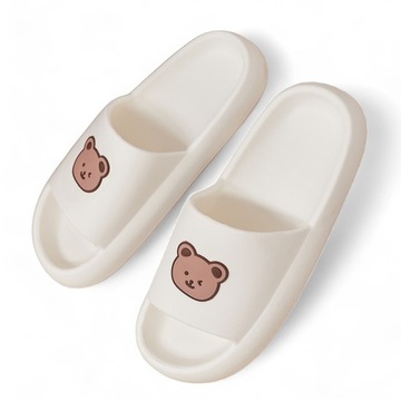 BIAŁE KLAPKI DAMSKIE MABYNN 40/41