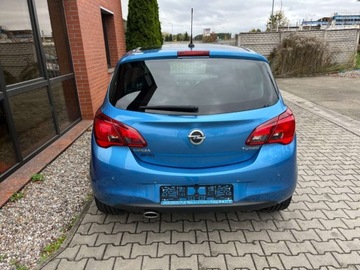 Opel Corsa E Hatchback 3d 1.4 Turbo 100KM 2018 Opel Corsa 1.4 benzyna 100 KM 6 biegow czarny dach zadbany mozliwa zamia, zdjęcie 5