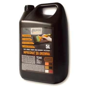 IMPREGNAT декоративная краска для дерева 5л тик