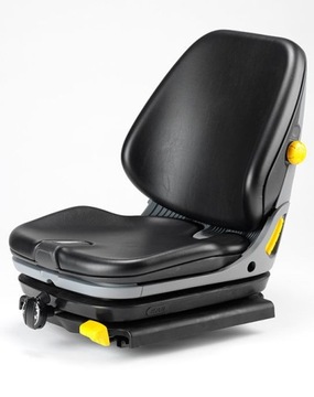 Fotel do wózka widłowego z zawieszeniem mechanicznym KAB Compact PVC