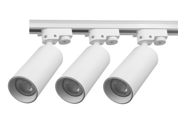 Zestaw szynoprzewód szyna 1,5m + 3 lampy GU10 LED