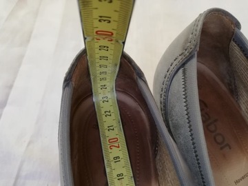 Buty czółenka skórzane Gabor UK 3,5 r. 36 wkł 23,5 cm