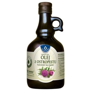 Olej z ostropestu tłoczony na zimno 250 ml