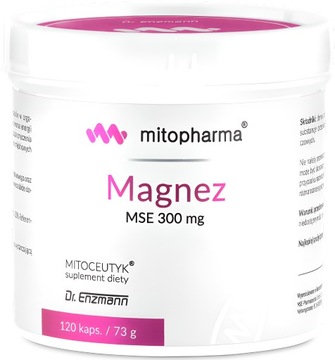 ENZMANN MAGNEZ MSE 300 MG 120 KAPS MONOPREPARAT