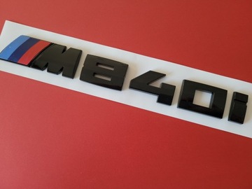 M-Power 840 и черная глянцевая эмблема для BMW