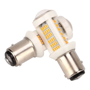 1 пара светодиодных ламп указателя поворота, 1000 лм, лампа высокой яркости
