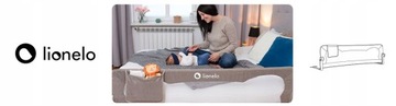 Lionelo Eva серый защитный поручень для кровати