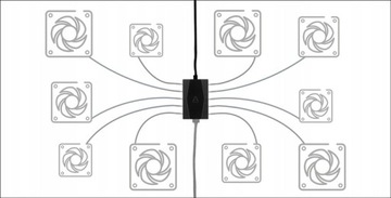 Корпус вентилятора ARCTIC, черный