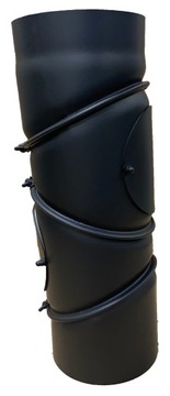 КОЛЕНО ВЫХЛОПНОГО ТОПЛИВА, регулируемое, 4 сегмента, диаметр 160