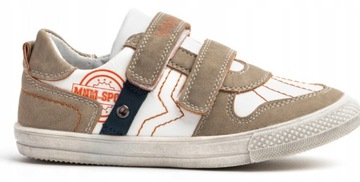 Детская обувь Wojtyłko, размер 35, коричнево-белая (40)