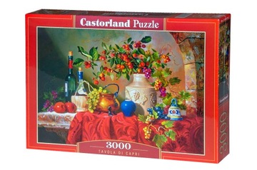Puzzle 3000 el. C-300570-2 Tavola di Capri