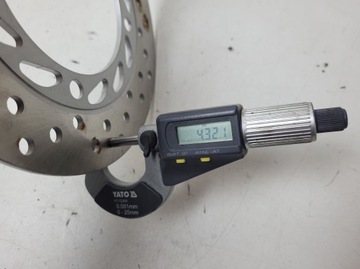 HONDA NX 650 ДОМИНАТОР ЗАДНИЙ ТОРМОЗНОЙ ДИСК 4,32 мм