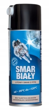 SMAR BIAŁY DO NAPĘDU BRAM MECHANIZMY ROLKI PTFE