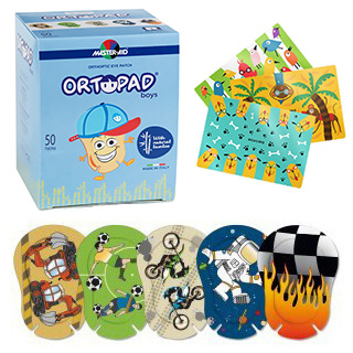 ORTOPAD Boy duży wzór MEDIUM x 50 + ściereczka