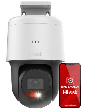 Kamera IP wewnętrzna, zewnętrzna HiLook PTZ-N4MP (2.8MM) Hybrid Light