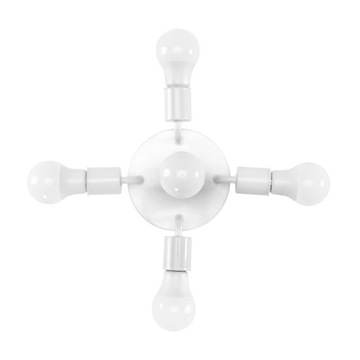 LAMPA SUFITOWA REFLEKTOR METALOWA ROUND WHITE 5