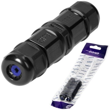 ZŁĄCZKA MUFA KABLOWA HERMETYCZNA 2x1mm IP68 2 szt
