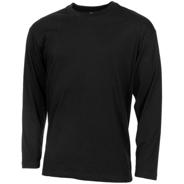Koszulka z długim rękawem taktyczna MFH Longsleeve - Czarna XXL