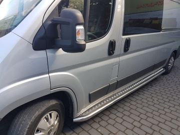 FORD TRANSIT CUSTOM L2 OCHRANNÝ RÁM BOČNÍ STUPNĚ SILNÝ PĚKNÝ