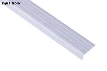 Listwa Kątowa 24x10mm, Drewnopodobna 180cm Alu