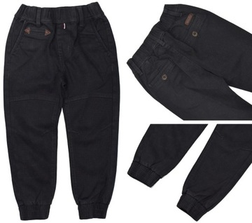 Lusa Nowe modne SPODNIE Szare Jogger Wiosna - 104