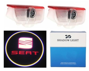 ПРОЕКТОР СВЕТОДИОДНЫЙ ЛОГОТИП HD SEAT ALHAMBRA N7 2011–2014 гг.