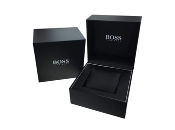 Zegarek Męski Hugo Boss Ikon 1512961 Czarna bransoleta Do garnituru + BOX