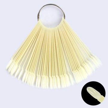 Slay SAMPLE FAN ROUNDED молочный SAMPLER