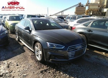 Audi A5 F5 Sportback 2.0 TFSI 252KM 2018 Audi A5 AUDI A5 SPORTBACK PRESTIGE, 2018r., 4x4, 2.0L 2.0 Benzyna 252KM