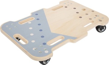 Деревянная доска на колесах Small Foot Skateboard