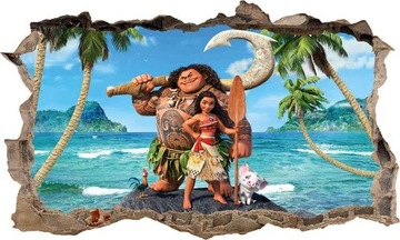 Naklejka Plakat na ścianę VAIANA MOANA 3D XXL Nr 2
