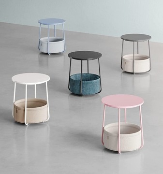 Круглый стол с корзиной