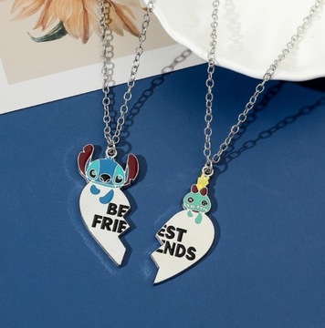 Ожерелье Дружбы Стич Дисней Лило и Стич BFF BEST FRIENDS Для пар